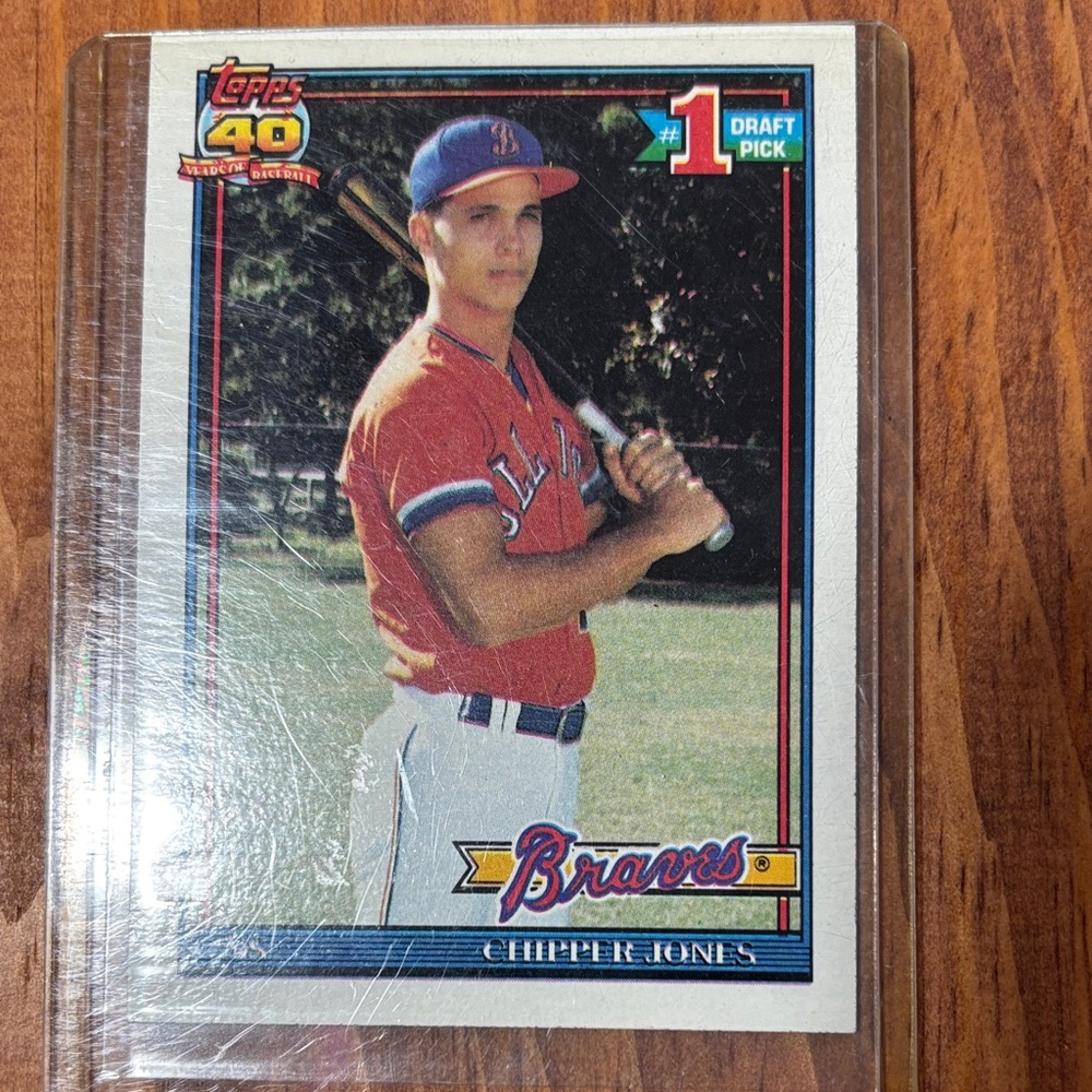 Chipper Jones’s Baseball Trading Cards Set - Picture 4 of 5